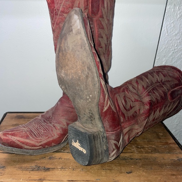 Old Gringo Red Heeled Boots - Picture 2 of 2